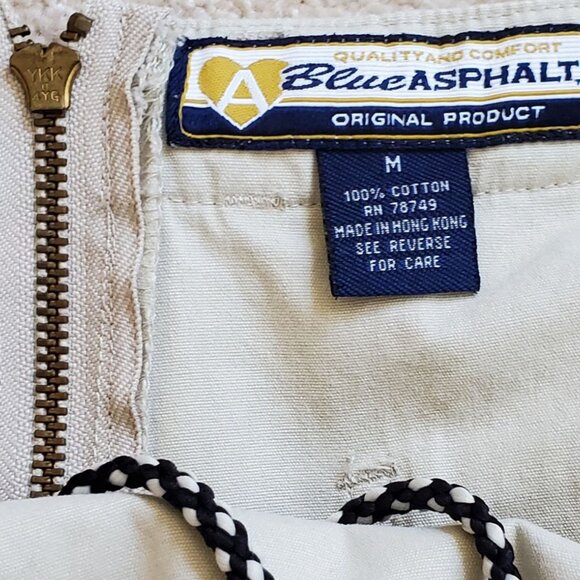 Blue Asphalt Denim Pencil Cream Color Skirt. Size M - Picture 7 of 7